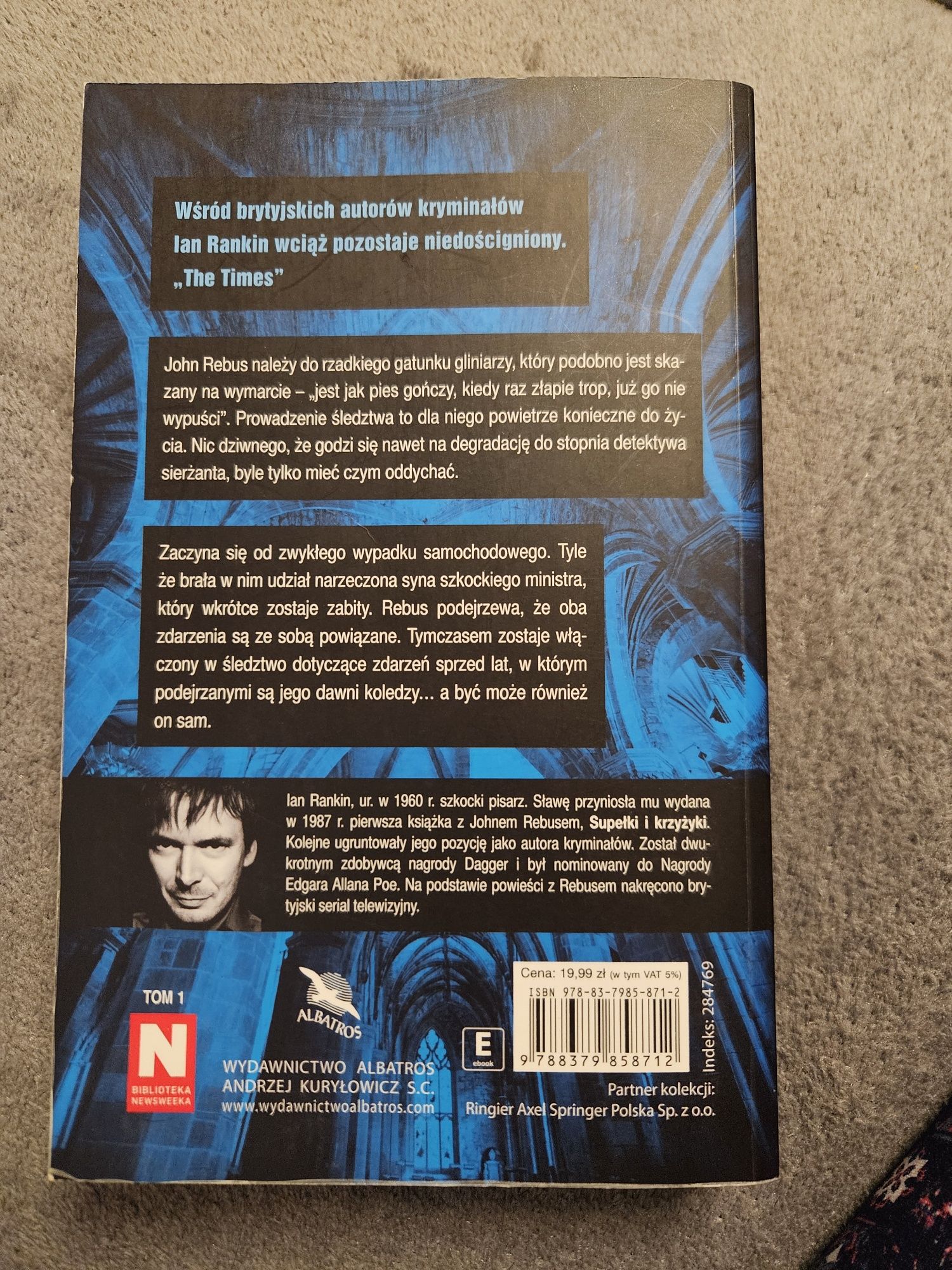 Święci Biblii cienia Ian Rankin