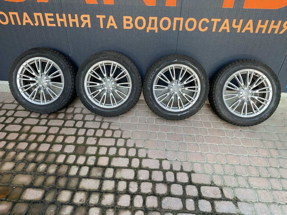 Диски Audi R18 з зимовою резиною Bridgestone Blizzak 235 55 R18