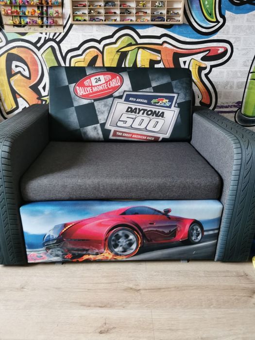 Fotel rozkładany z funkcją spania dziecięcy sofa Rally sklep Agata