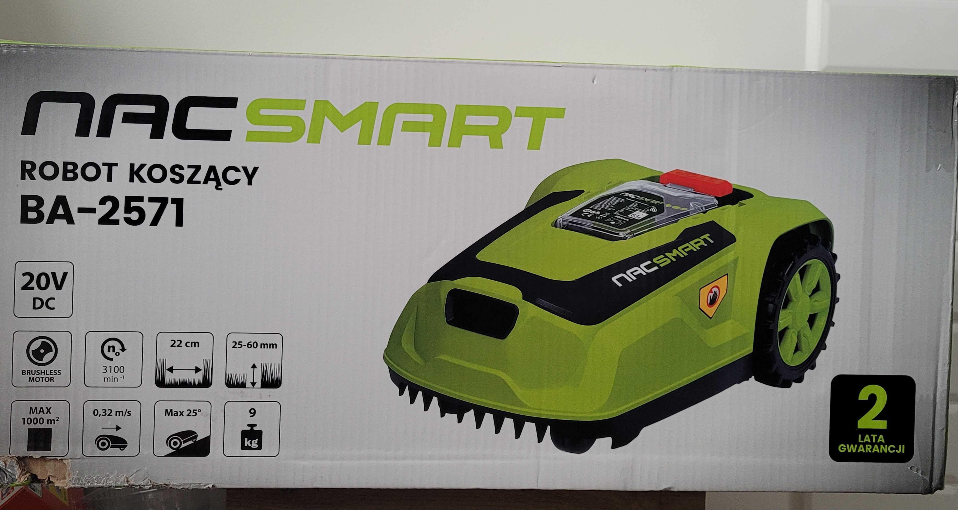 Robot koszący NAC Smart BA-2571, do 1000 m²