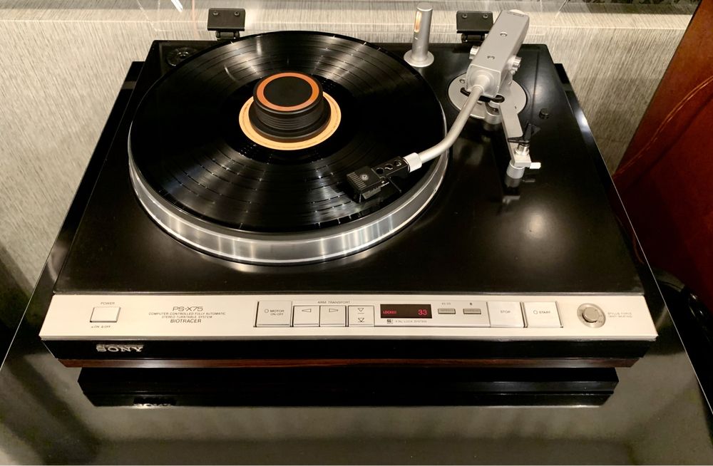 Sony PS-X75 виниловый проигрыватель - Проигрыватель винила