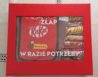 Koc piknikowy Kit-Kat + mix batonów
