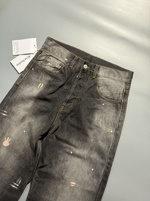 Джинсы Acne Studios flared jeans акне студио клеш широкие opium
