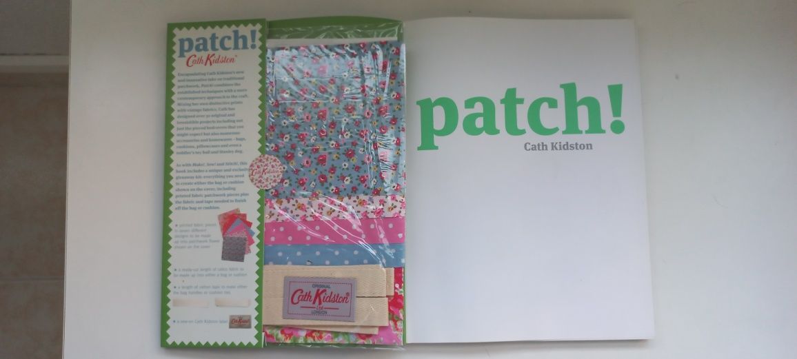 Livro de patch work como novo