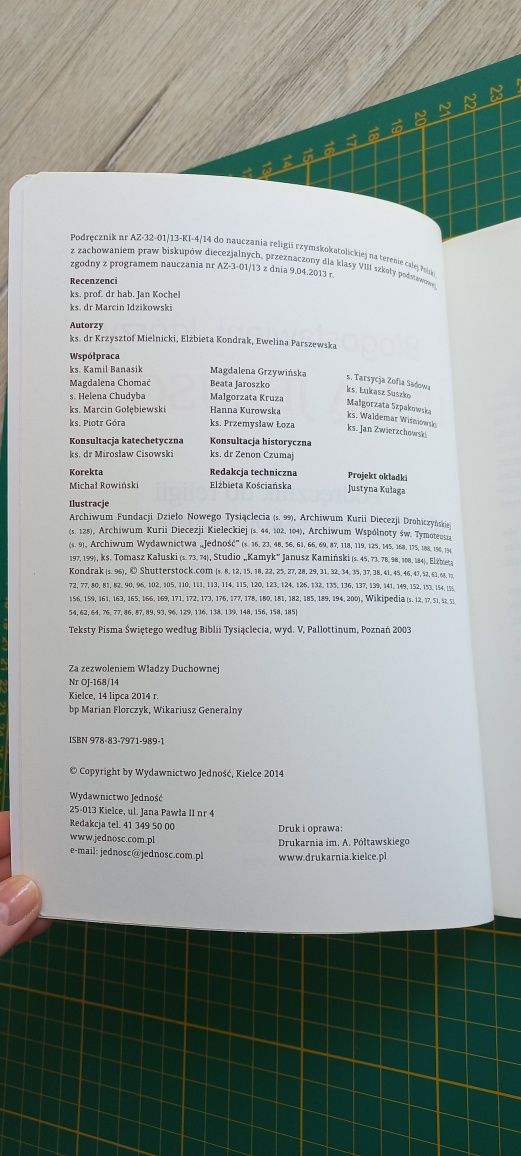Błogosławieni, którzy ufają Jezusowi, klasa 8