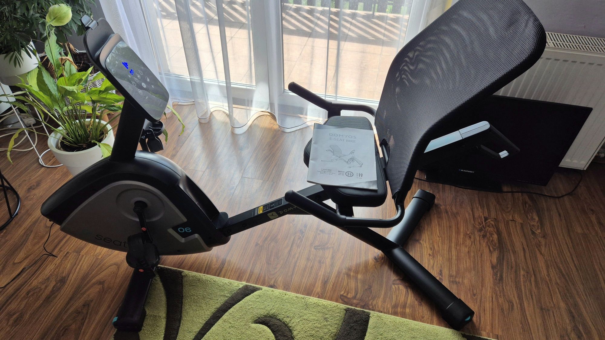 Rower treningowy poziomy