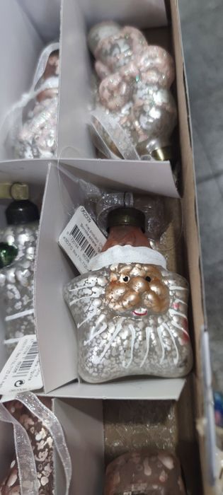 Bombki szklane Paletka 24szt VINTAGE COLLECTION różne wzory PRL Ozdoba