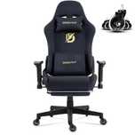 Dowinx Luxury Fotel z masażer dla gracza gamingowy fotel ergonomiczny