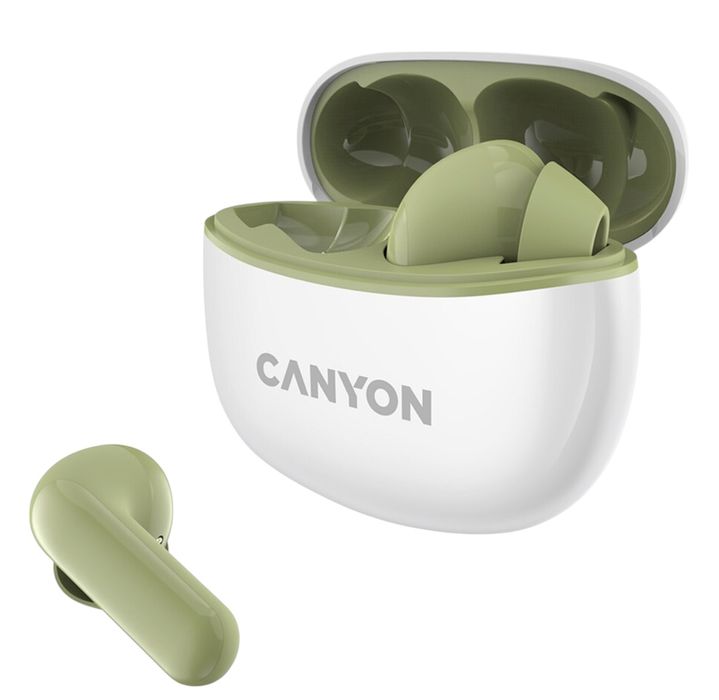 Наушники Canyon TWS-5 Green
