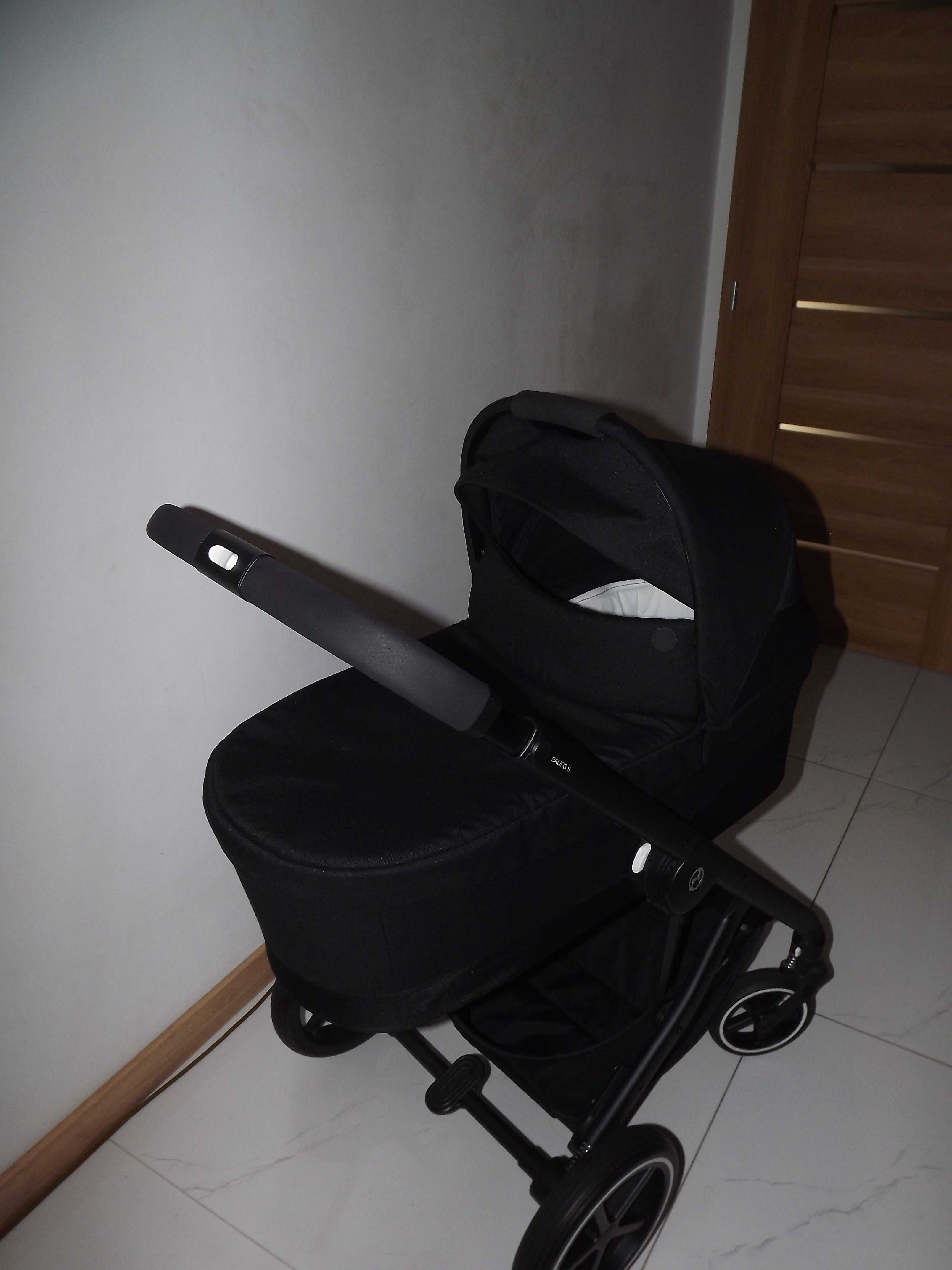 Cybex balios s lux Deep black Fotelik cybex cloud Z2 ,Baza cybex Z2