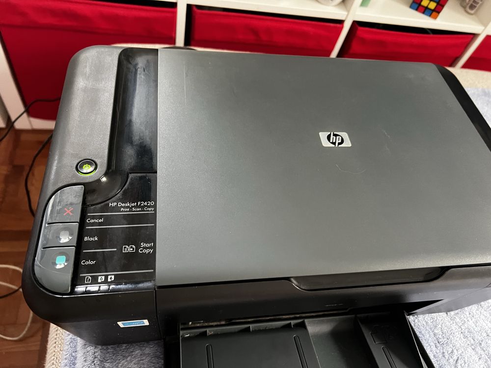 Impressora HP 2420 - so imprime