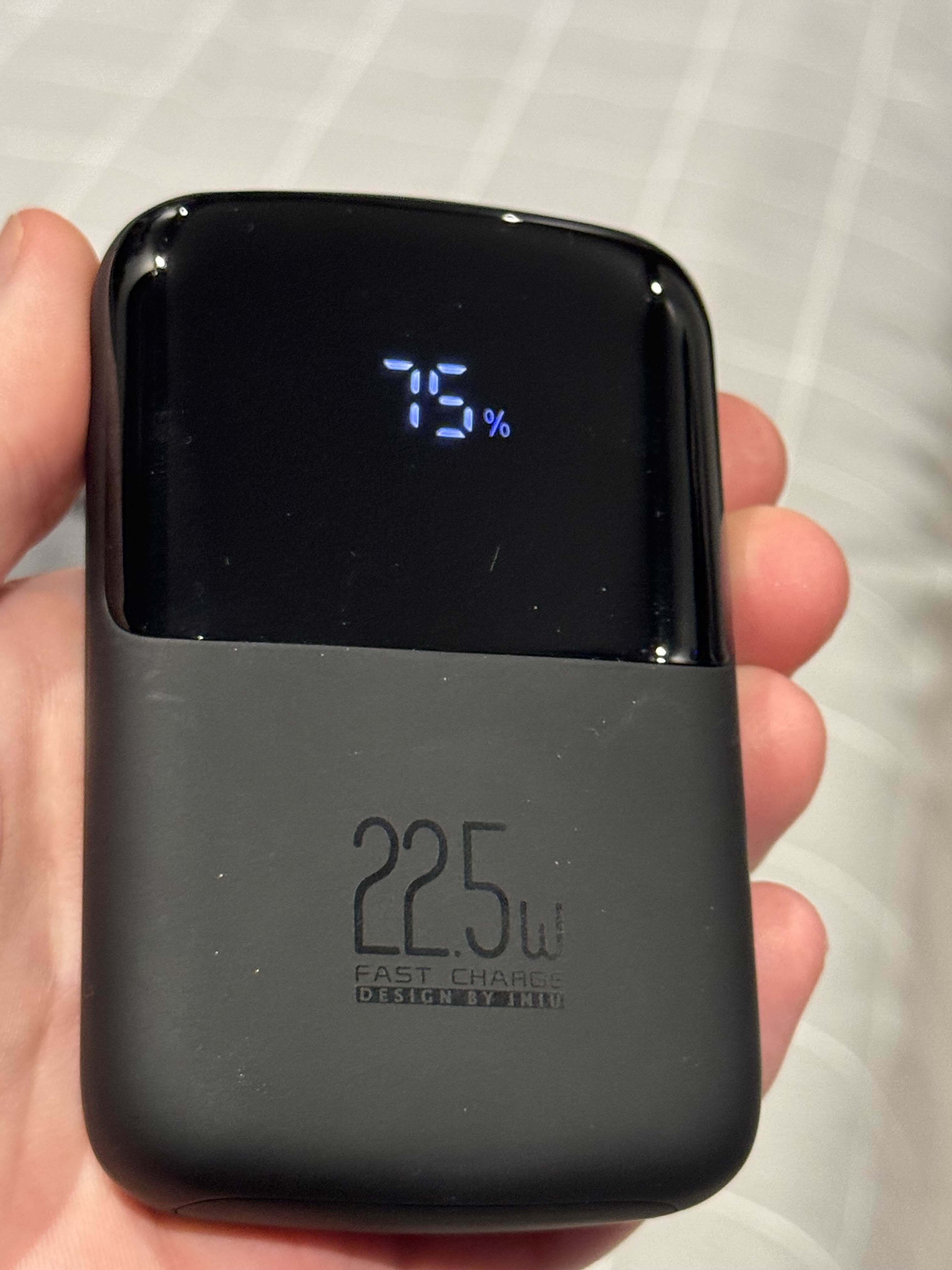 Powerbank INIU 10000 mAh Fast Charge 22.5W Czarny