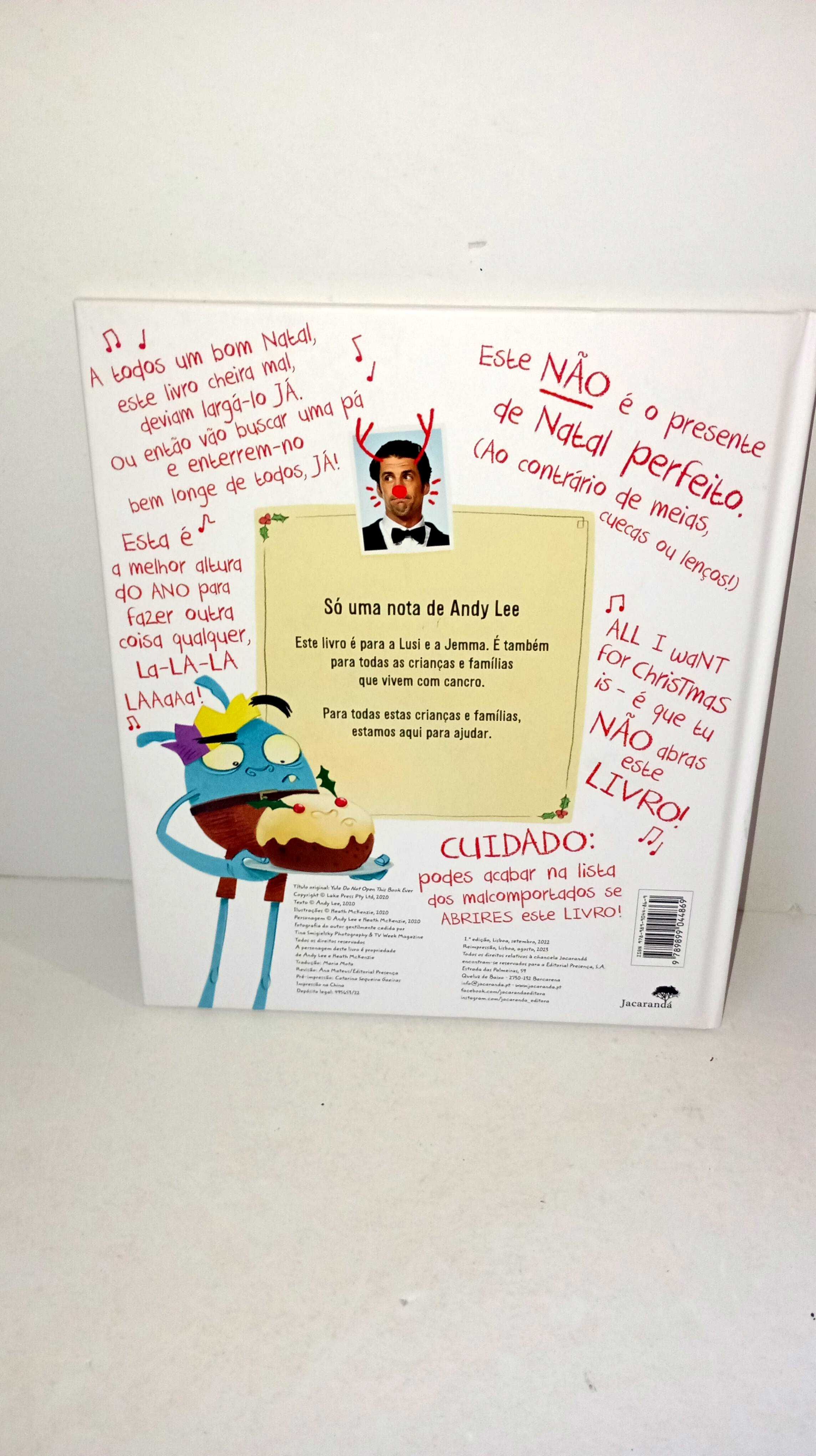 Não Abras este Livro Nem no Natal - Jacarandá