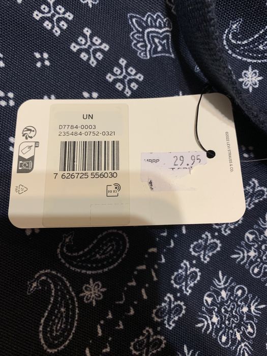 Сумка з візерунком Graphic Market Tote - Blue Levi's® FR