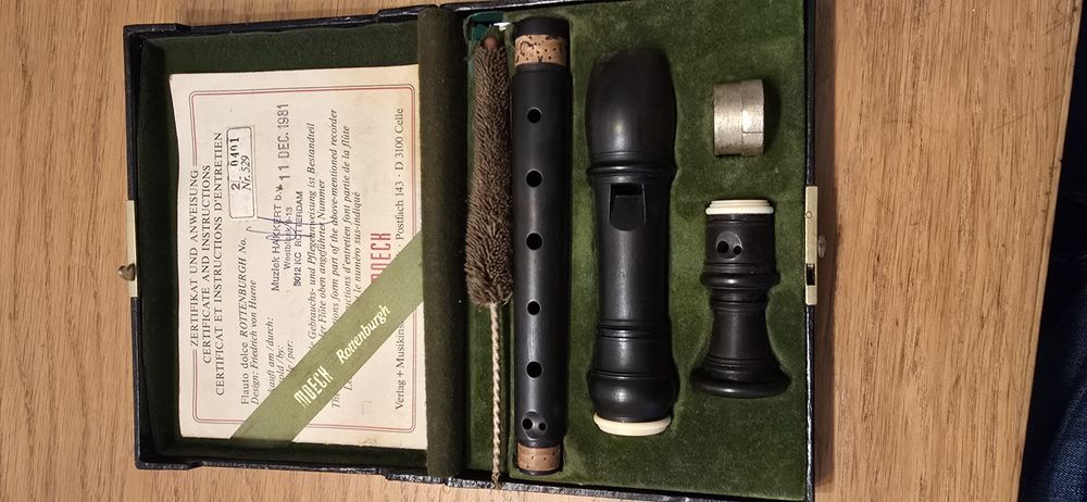 Flet sopranowy Moeck Rottenburgh hebanowy