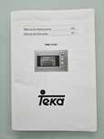 Micro-ondas de encastre TEKA avariado