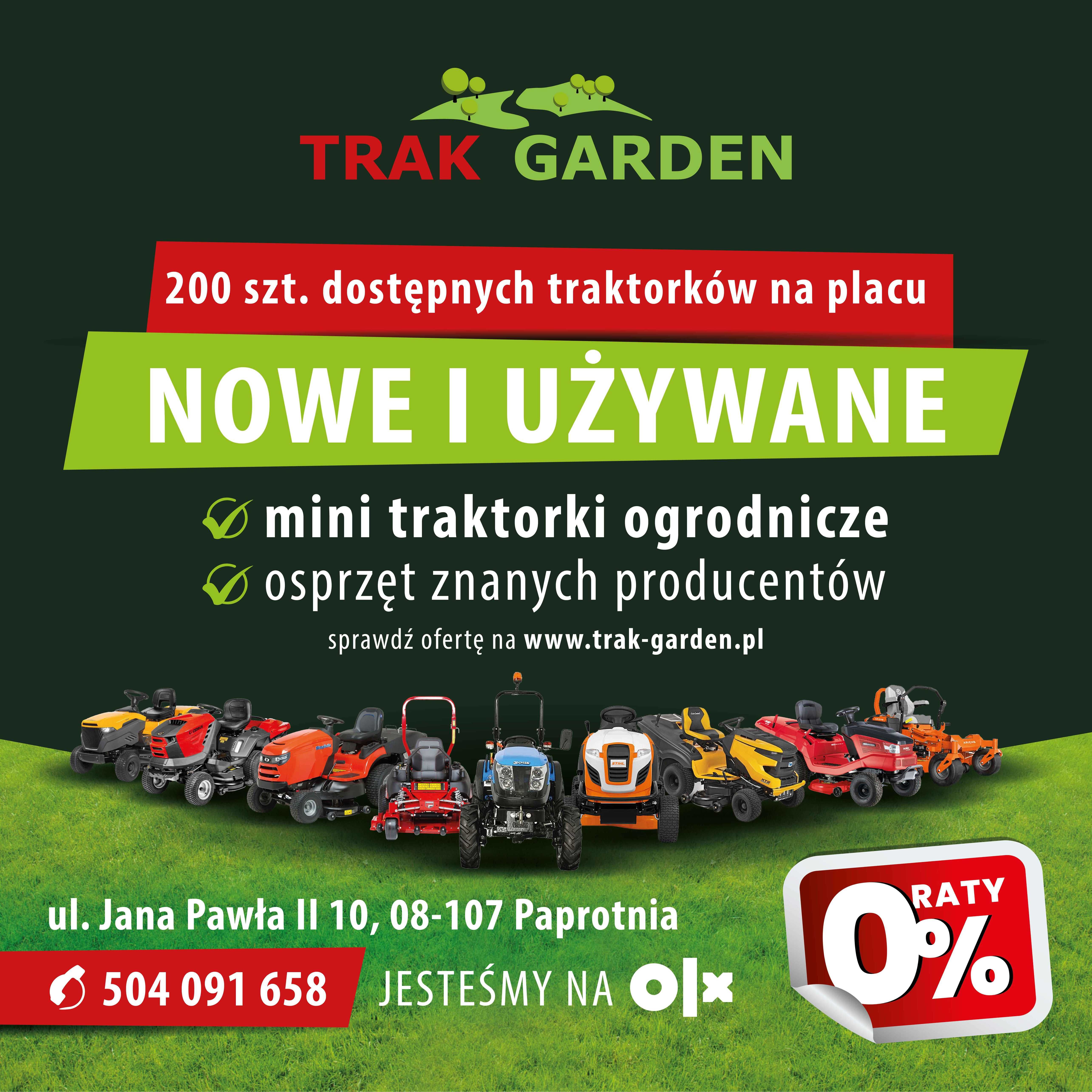Zadbany traktorek kosiarka CASTELGARDEN  duży wybór
