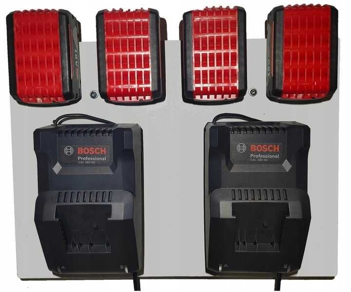 Uchwyt na baterię akumulator ładowarka Bosch PRO GBA 18V GAL18v40