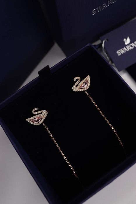 Swarovski браслет сережки ланцюжок сваровскі
