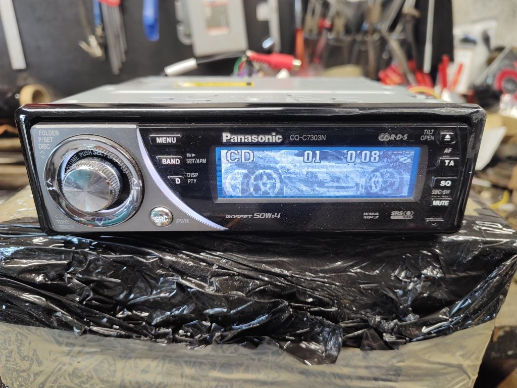 Panasonic Cq-C7303n radio samochodowe delfinki animacje delfinki cd