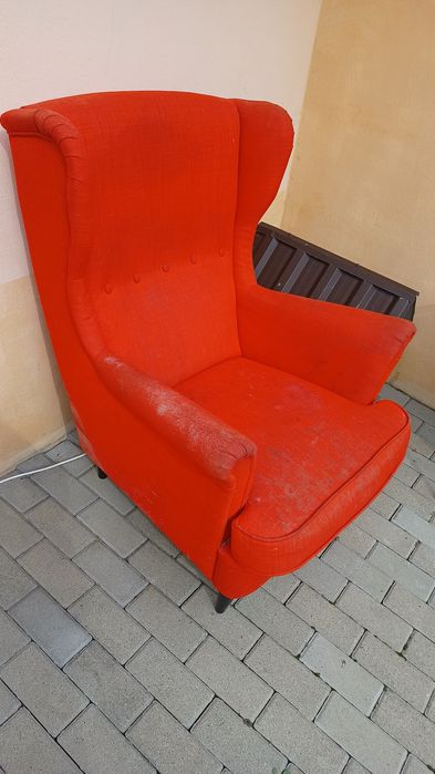 Fotel uszak Ikea używany