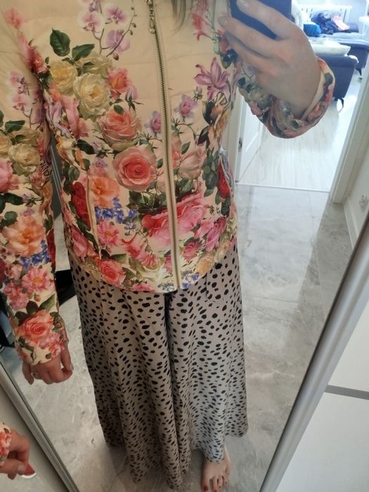 Kurtka kwiatki 38/40