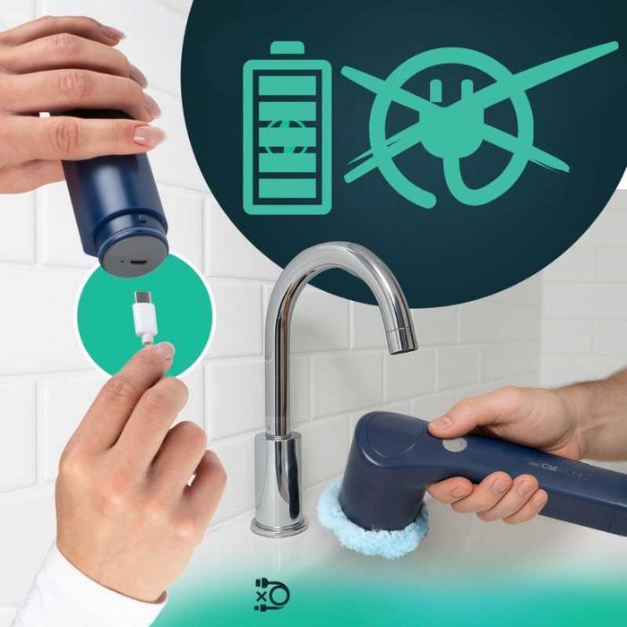 Bezprzewodowa elektryczna szczotka obrotowa do czyszczenia ERB 3815A