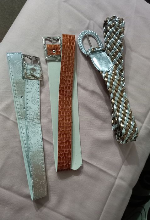 Zestaw 3 sztuk pasków dziewczęcych