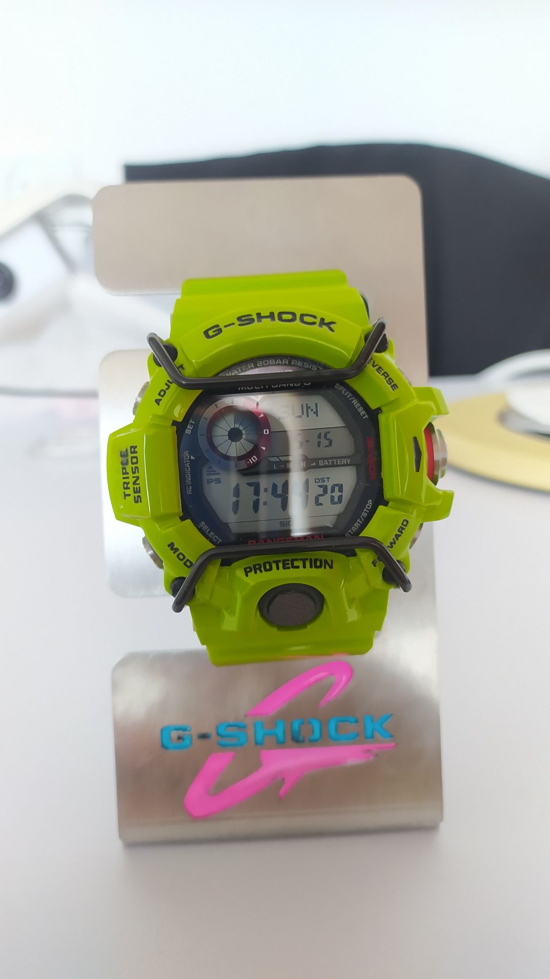 Zegarek Casio G-SHOCK Rangeman GW-9400 Kermit + DODATKI