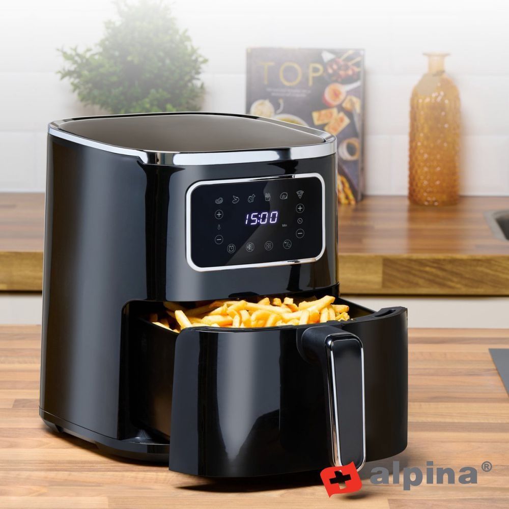 Fritadeira S/ Óleo Digital 1450W 4.5L NOVO C GARANTIA