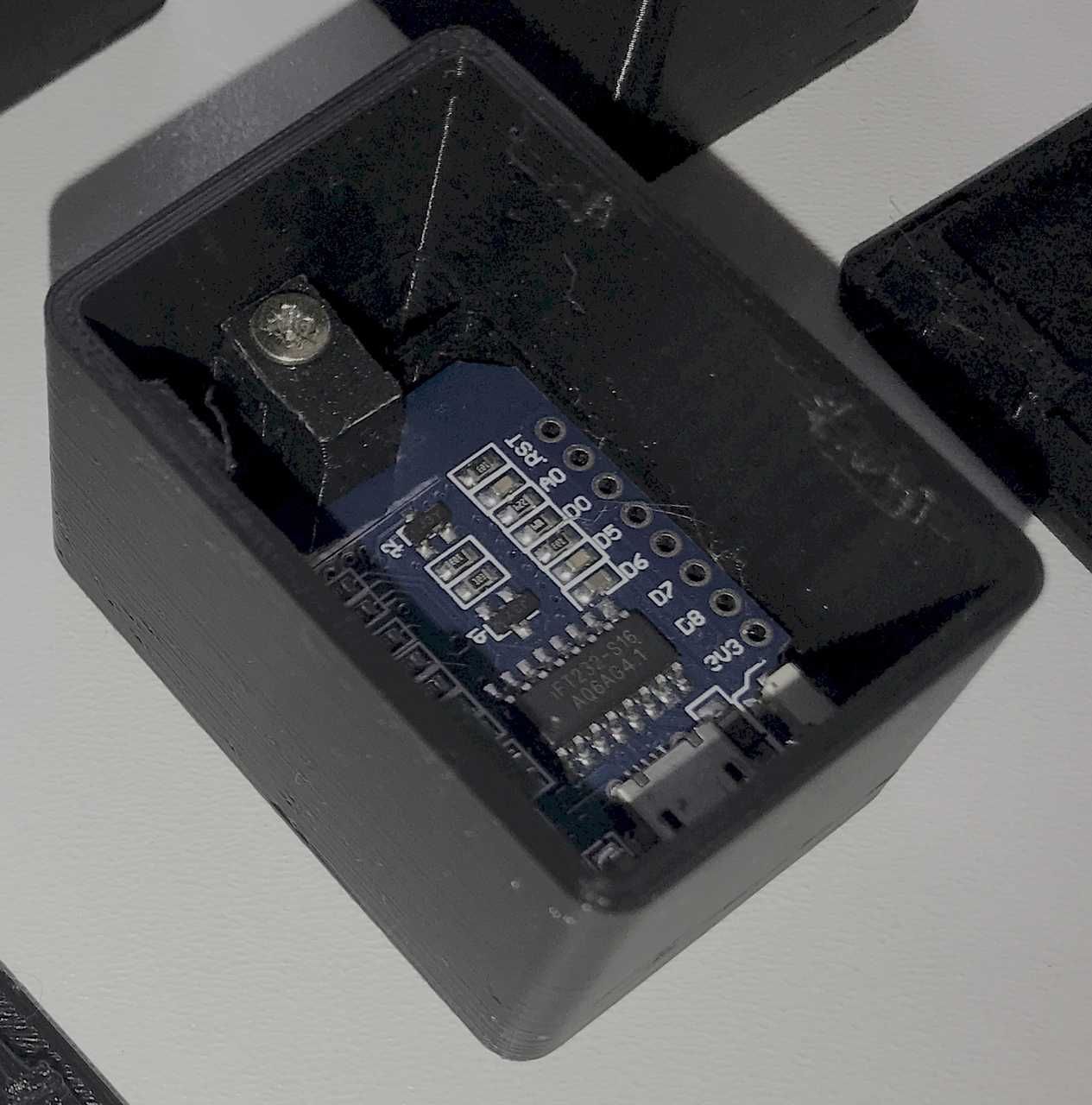 Obudowa na moduł Wemos D1 Mini (ESP8266) - 4 sztuki