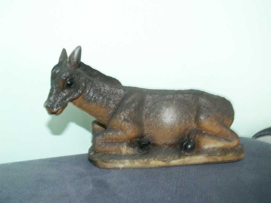 Figurka - osioł - osiołek do szopki do figur 27-32 cm  - Stajenka