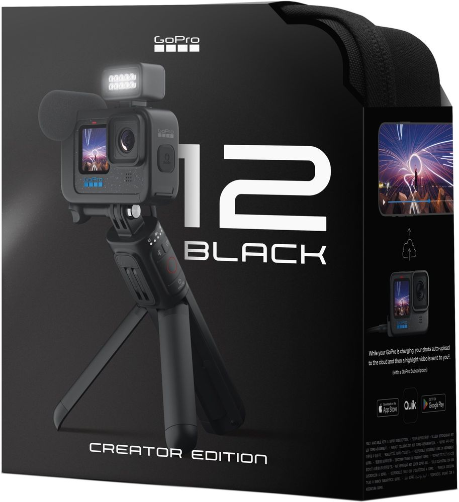GoPro Hero 12 Black Creator Edition CHDFB-121-EU new нова