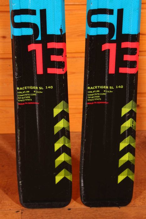 Narty dziecięce Volkl Racetiger SL 140 cm, R 13.3, 7 DIN !!!