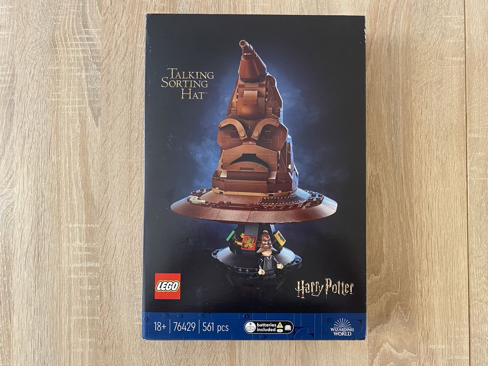 Nowe LEGO 76429 Harry Potter Mówiąca Tiara Przydziału.