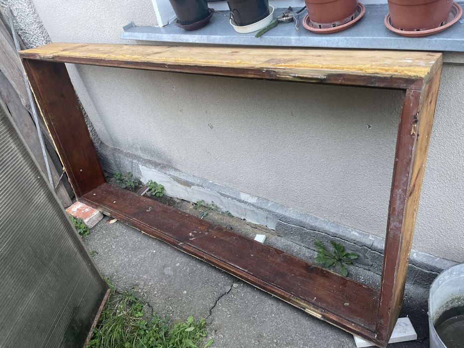 Дерев‘яні двері подвійні з коробкою