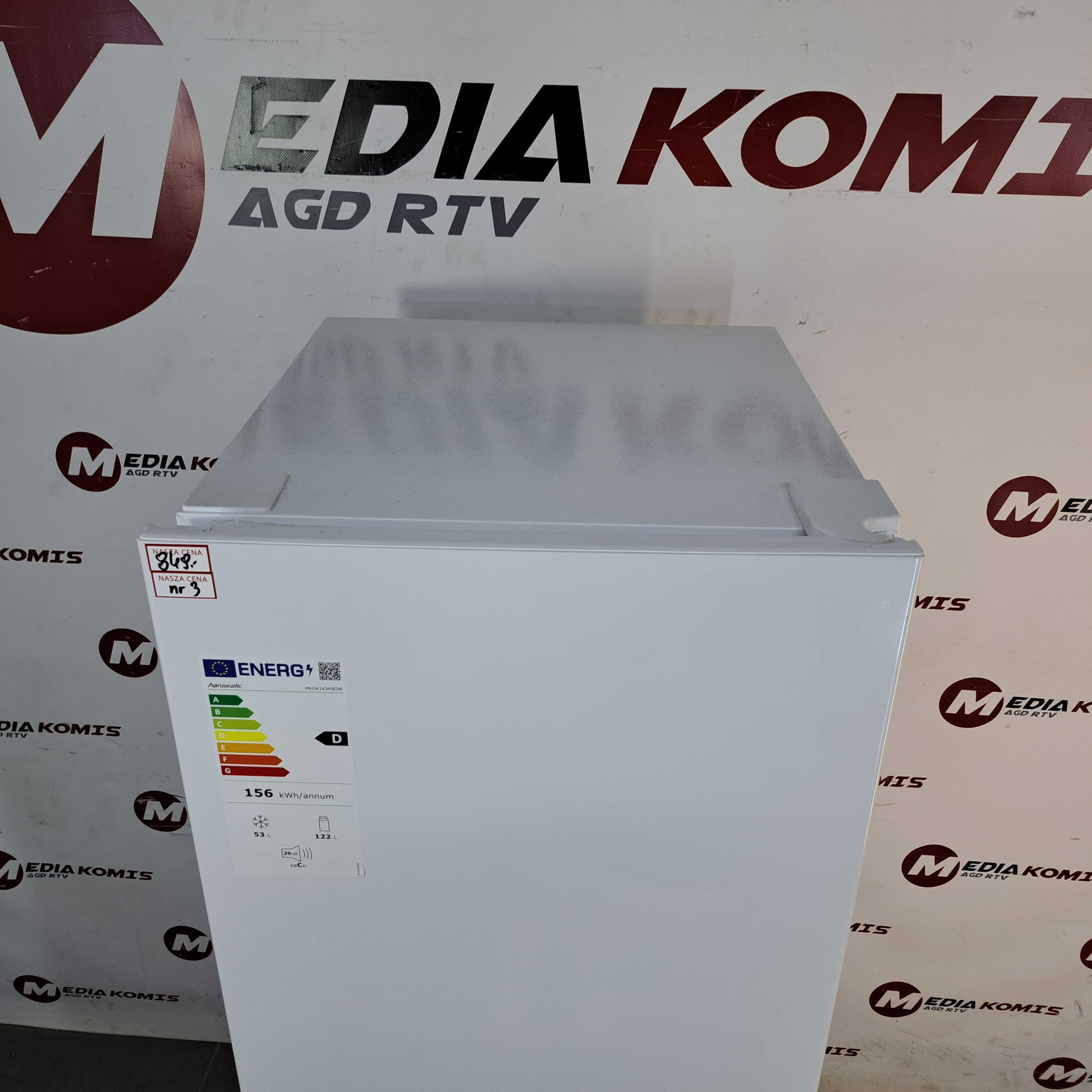 Lodówka Hanseatic HKGK14349DW [2lata gwar] D/175lit/143cm wys/39dB [3]