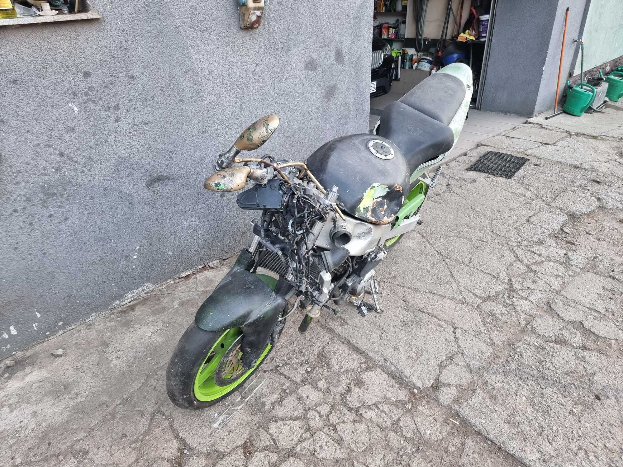 Kawasaki zx6r ninja okazja ścigacz swap dawca buggy projekt