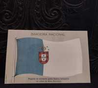 Bilhete Postal Bandeira Nacional Guerra Junqueiro