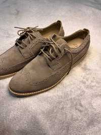 Нові замшеві туфлі Clarks (43p)