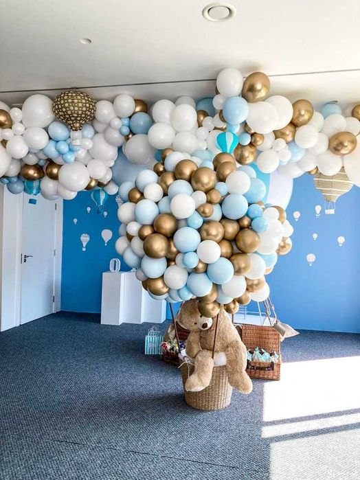 Ścianka balonowa /Roczek/Urodziny/Chrzest/Komunia/Baby Shower/Balony