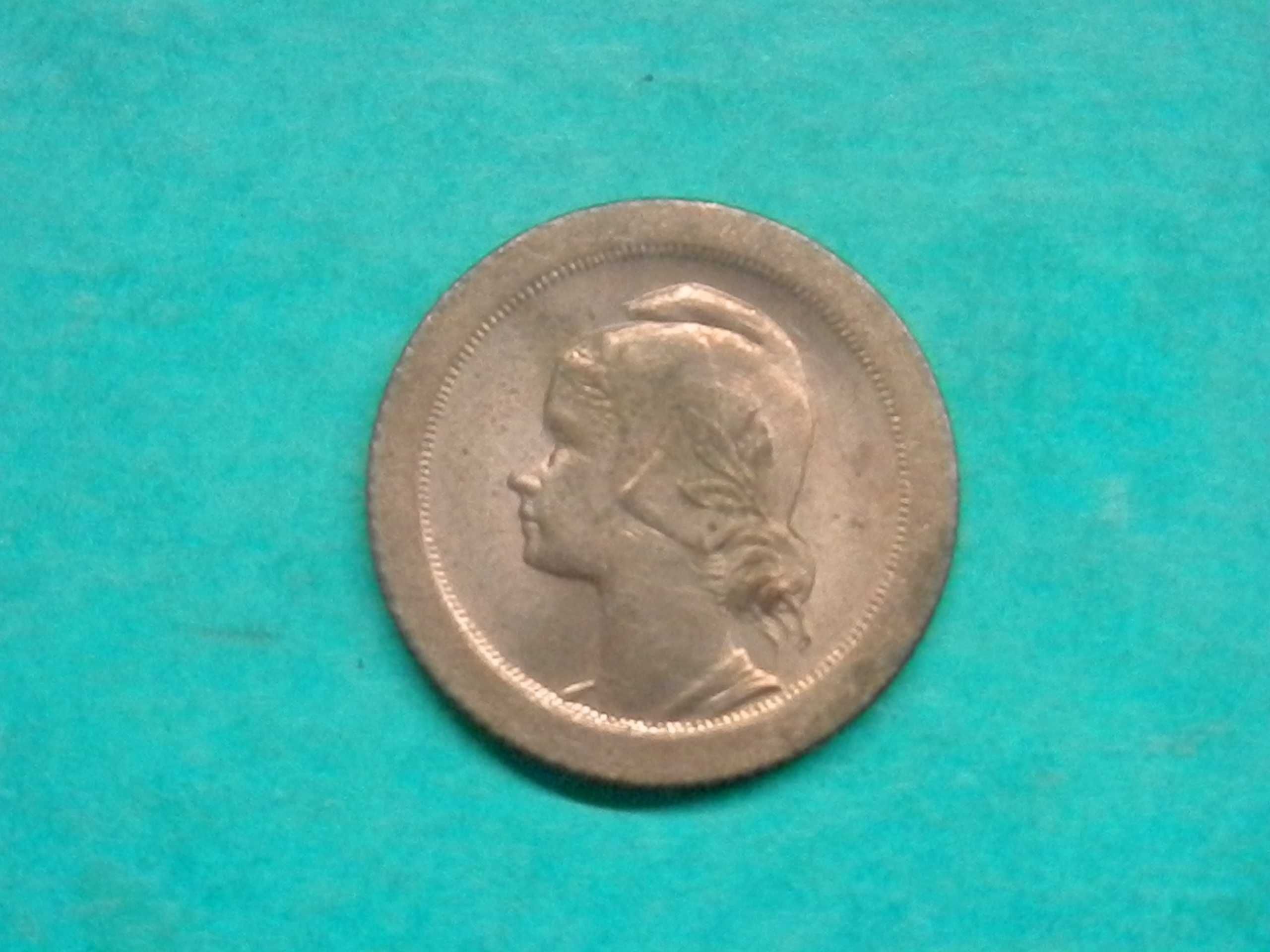 1291 - República: 5 centavos 1927 bronze, por 3,00