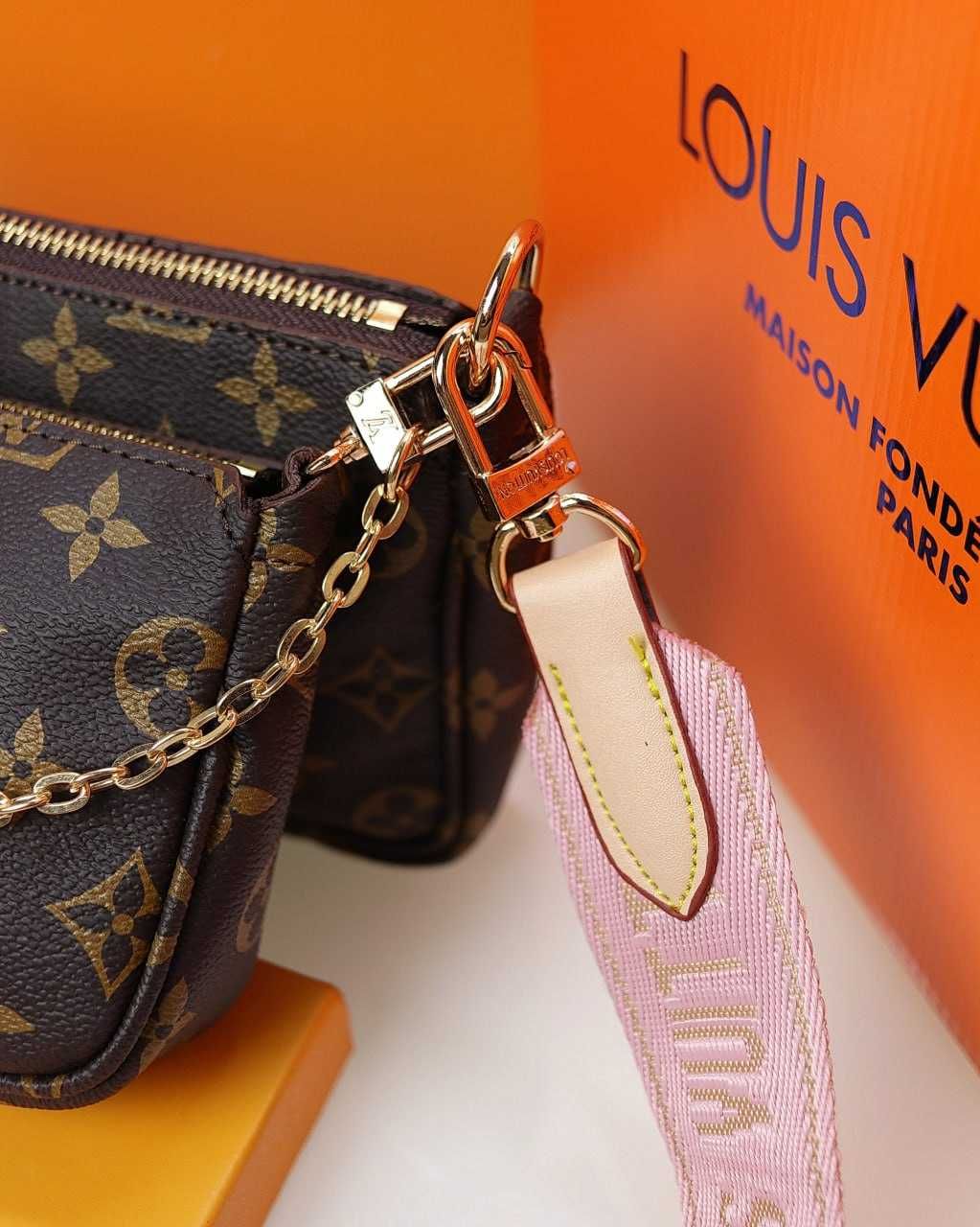 Жіноча сумка/Сумка Louis Vuitton 3 в 1/Женская сумка через плечо/сумка