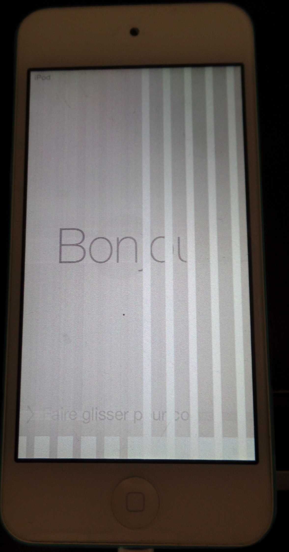 2 Ipod Touch Azul model A1421 com avaria (X8)