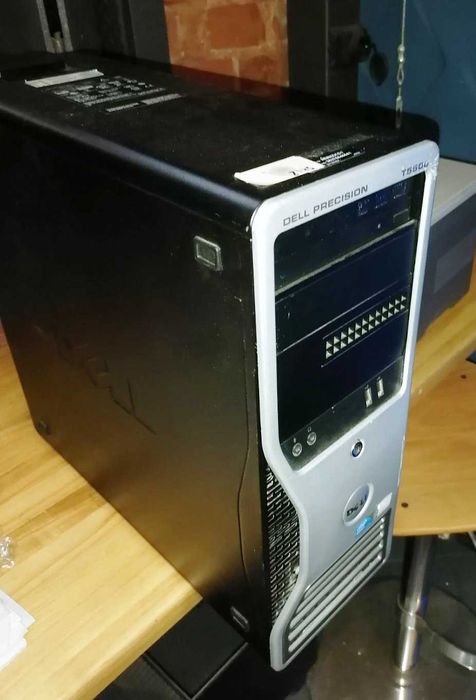 Продам Dell T5500 ПК / сервер x2 CPU Xeon, без жесткого диска