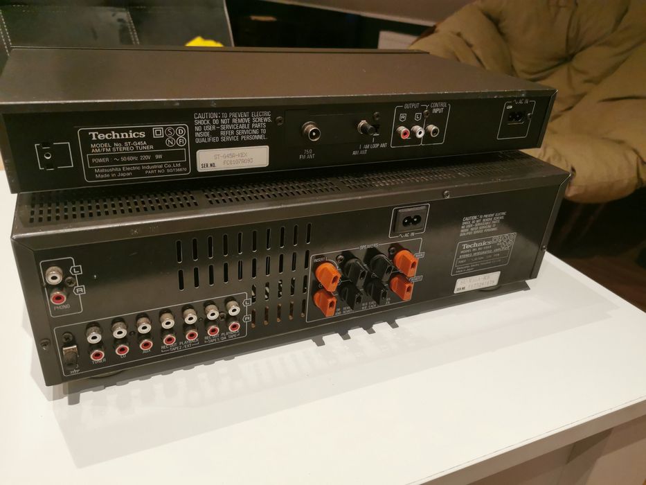 Wzmacniacz technics z radiem