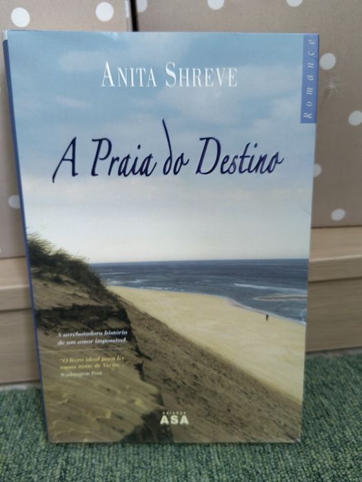 Livro "A Praia do Destino" de Anita Shreve