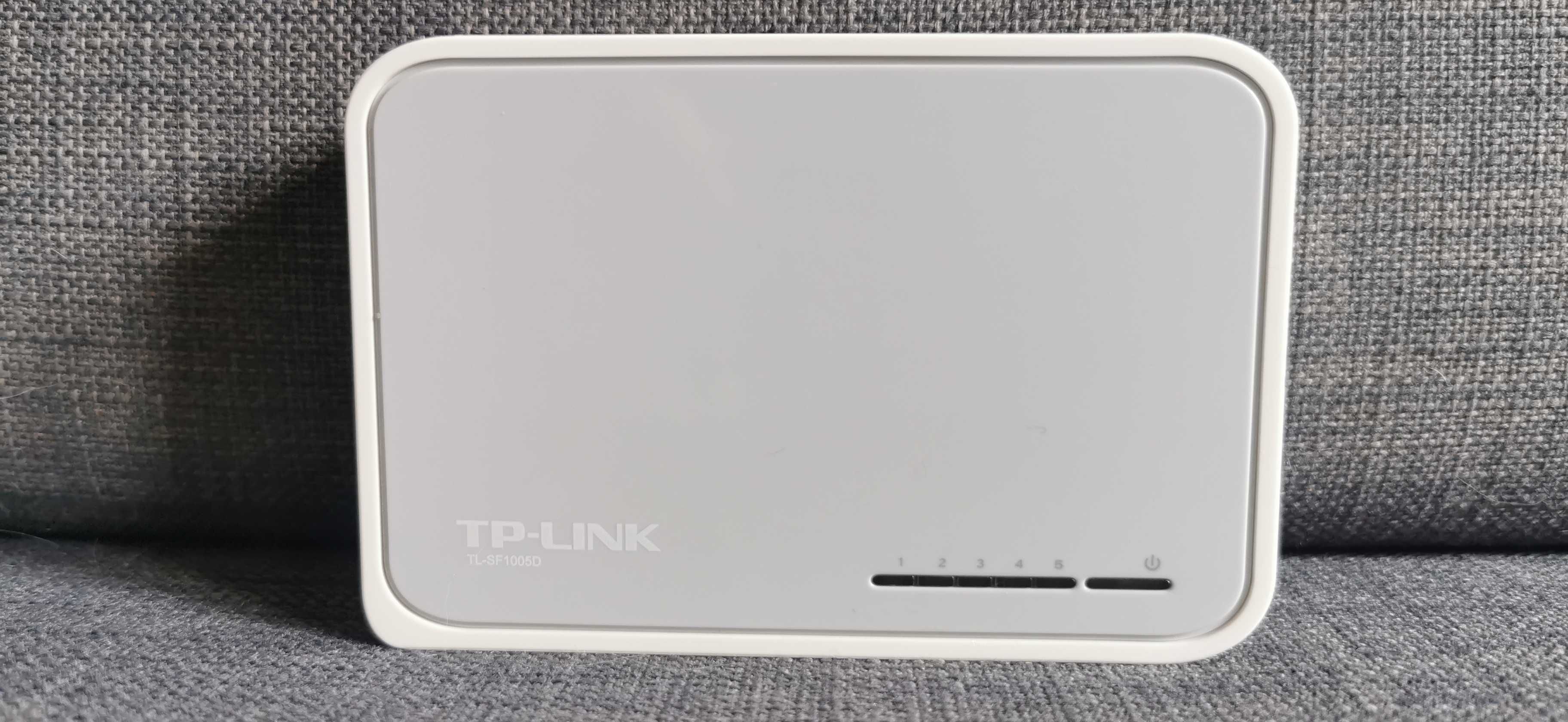 Switch TP-Link TL-SF 1005D, 5 portów, stan bdb !