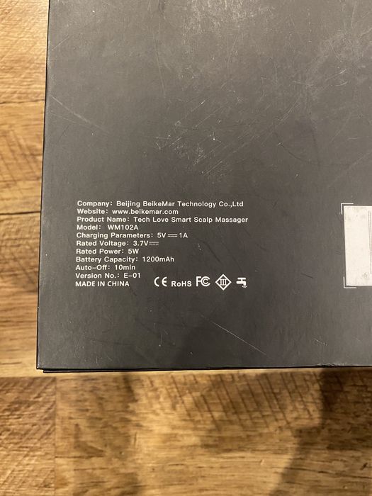 Masażer elektryczny  głowy i ciała