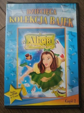 Płyta DVD Alicja z Krainy Czarów.